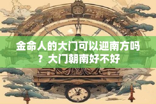 金命人的大门可以迎南方吗？大门朝南好不好