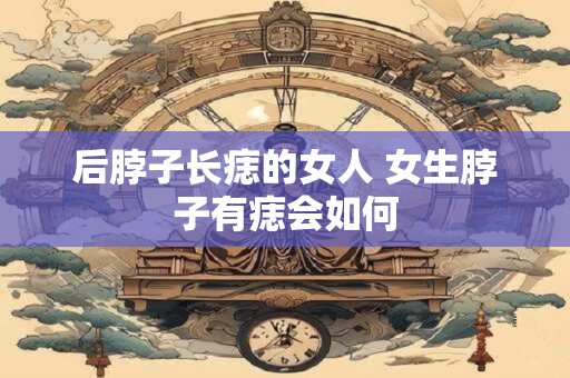 后脖子长痣的女人 女生脖子有痣会如何