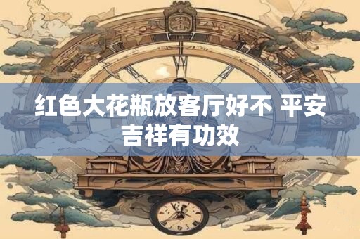 红色大花瓶放客厅好不 平安吉祥有功效