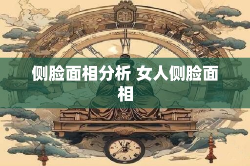 侧脸面相分析 女人侧脸面相