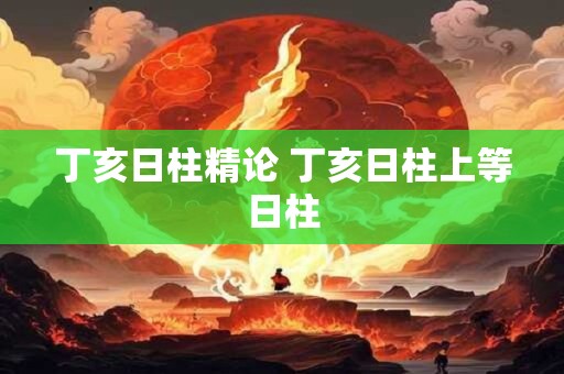丁亥日柱精论 丁亥日柱上等日柱