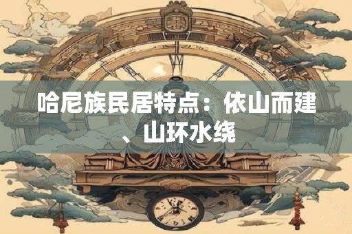 哈尼族民居特点：依山而建、山环水绕