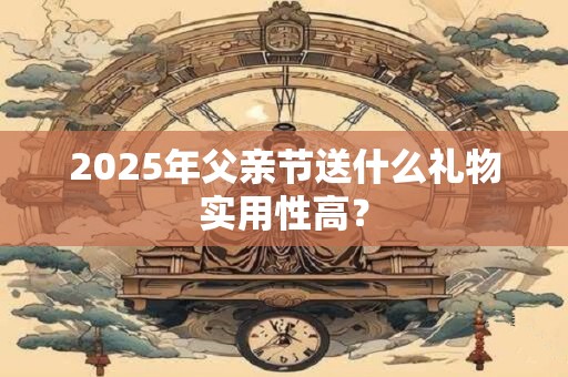 2025年父亲节送什么礼物实用性高？