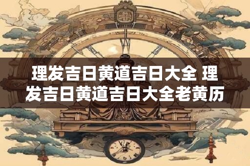 理发吉日黄道吉日大全 理发吉日黄道吉日大全老黄历