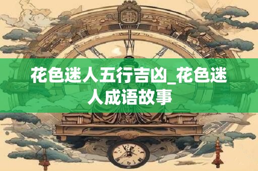 花色迷人五行吉凶_花色迷人成语故事