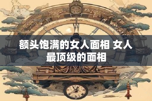 额头饱满的女人面相 女人最顶级的面相