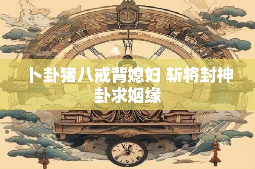 卜卦猪八戒背媳妇 斩将封神卦求姻缘