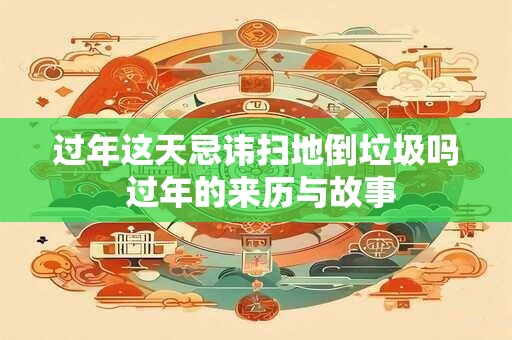 过年这天忌讳扫地倒垃圾吗 过年的来历与故事