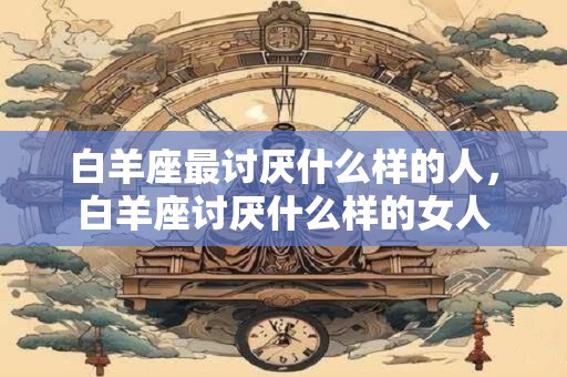 白羊座最讨厌什么样的人，白羊座讨厌什么样的女人