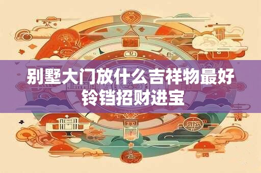 别墅大门放什么吉祥物最好 铃铛招财进宝