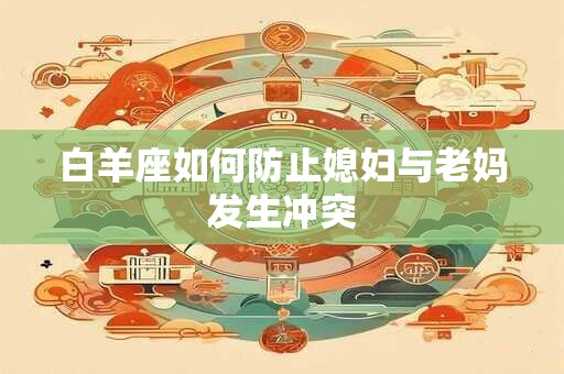 白羊座如何防止媳妇与老妈发生冲突