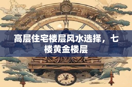 高层住宅楼层风水选择，七楼黄金楼层