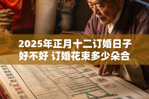 2025年正月十二订婚日子好不好 订婚花束多少朵合适