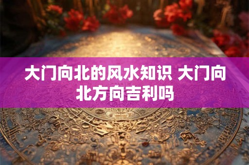 大门向北的风水知识 大门向北方向吉利吗