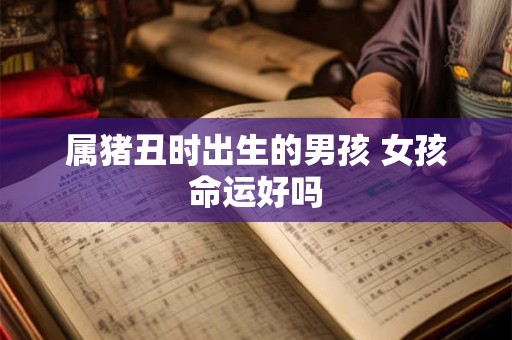 属猪丑时出生的男孩 女孩命运好吗