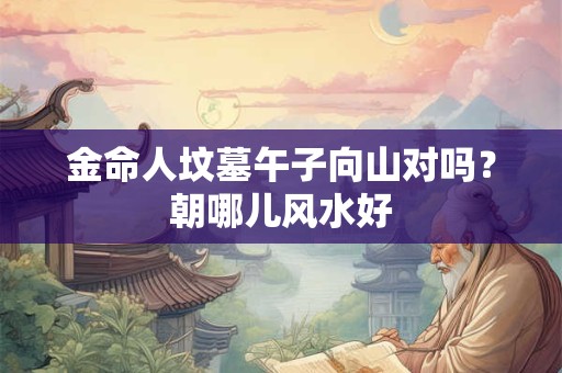 金命人坟墓午子向山对吗？朝哪儿风水好