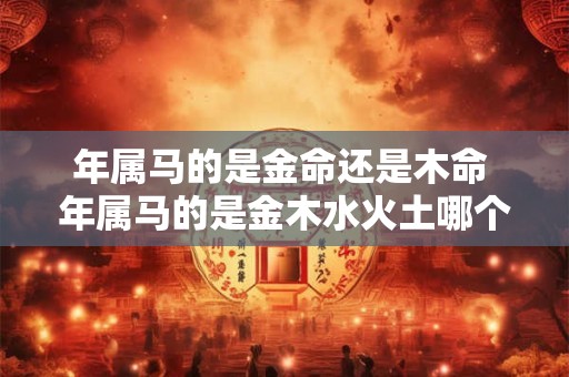 年属马的是金命还是木命 年属马的是金木水火土哪个命
