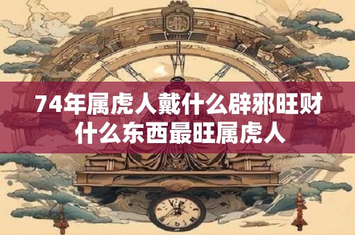 74年属虎人戴什么辟邪旺财 什么东西最旺属虎人