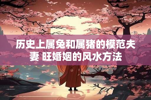 历史上属兔和属猪的模范夫妻 旺婚姻的风水方法