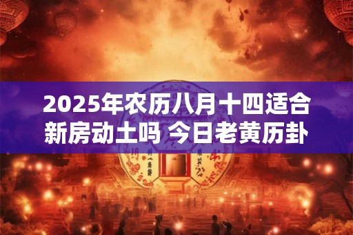 2025年农历八月十四适合新房动土吗 今日老黄历卦象