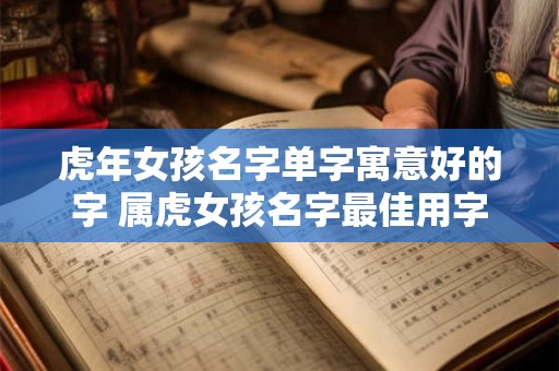 虎年女孩名字单字寓意好的字 属虎女孩名字最佳用字