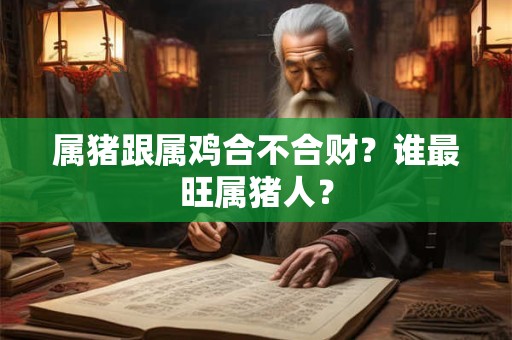 属猪跟属鸡合不合财？谁最旺属猪人？