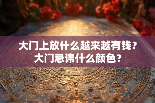 大门上放什么越来越有钱？大门忌讳什么颜色？
