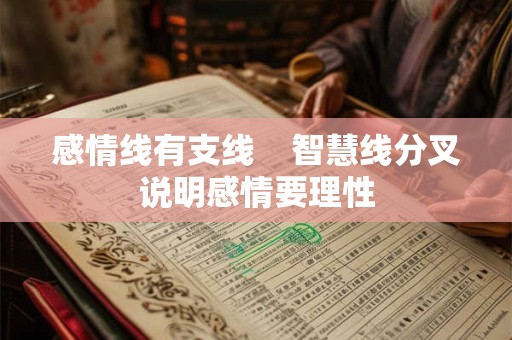 感情线有支线    智慧线分叉说明感情要理性