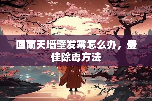 回南天墙壁发霉怎么办，最佳除霉方法