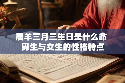 属羊三月三生日是什么命 男生与女生的性格特点