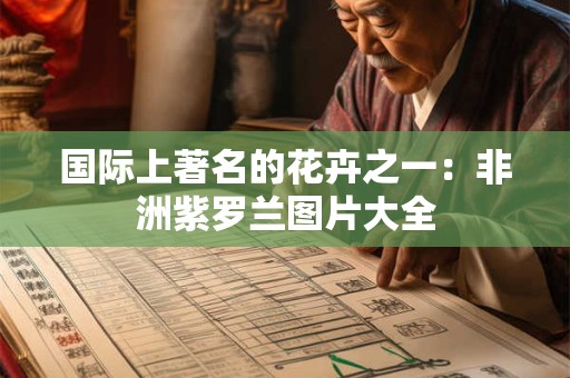国际上著名的花卉之一：非洲紫罗兰图片大全