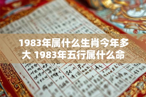1983年属什么生肖今年多大 1983年五行属什么命