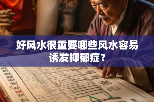 详细阅读:好风水很重要哪些风水容易诱发抑郁症? 好风水很重要哪些风水容易诱发抑郁症?