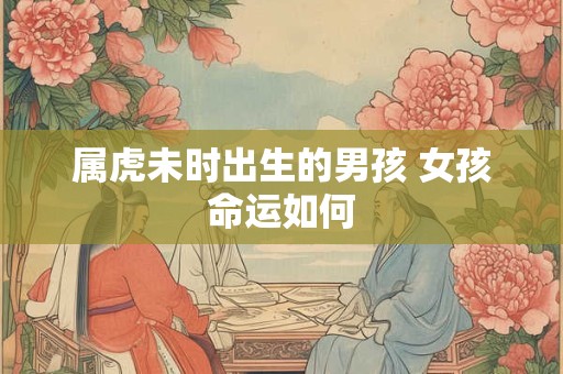 属虎未时出生的男孩 女孩命运如何