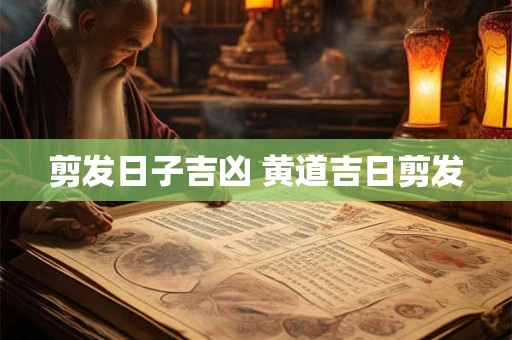 剪发日子吉凶 黄道吉日剪发