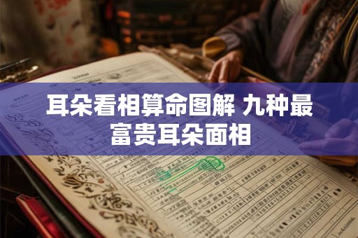 耳朵看相算命图解 九种最富贵耳朵面相