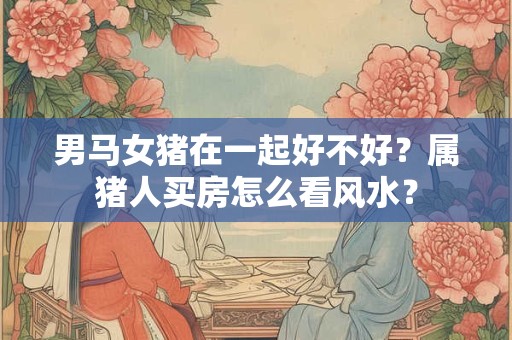 男马女猪在一起好不好？属猪人买房怎么看风水？