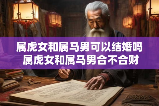 属虎女和属马男可以结婚吗 属虎女和属马男合不合财