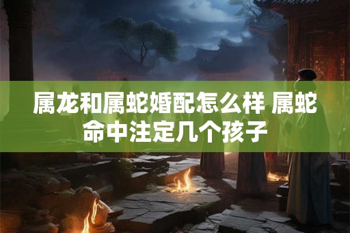 属龙和属蛇婚配怎么样 属蛇命中注定几个孩子