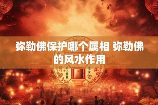 弥勒佛保护哪个属相 弥勒佛的风水作用