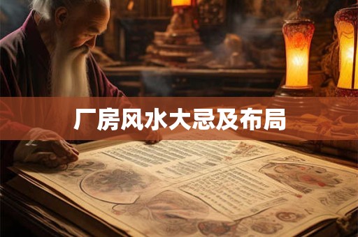 厂房风水大忌及布局