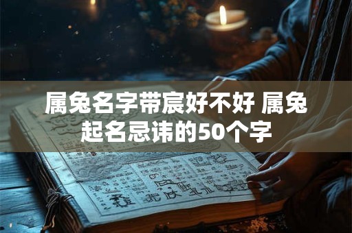 属兔名字带宸好不好 属兔起名忌讳的50个字