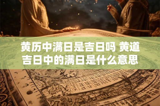 黄历中满日是吉日吗 黄道吉日中的满日是什么意思