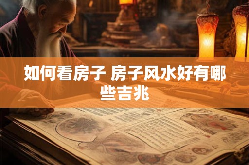 如何看房子 房子风水好有哪些吉兆