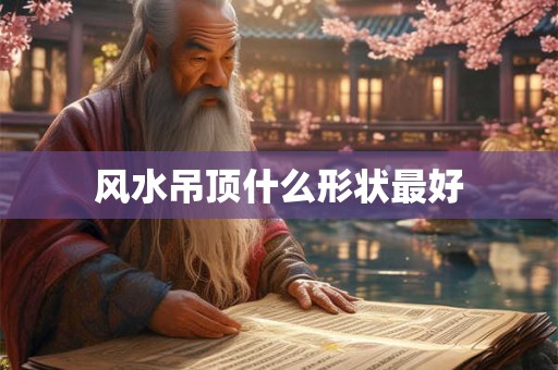 风水吊顶什么形状最好