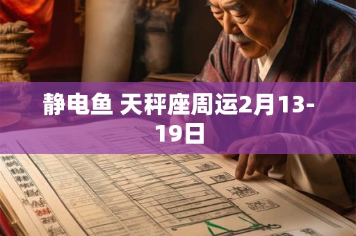 静电鱼 天秤座周运2月13-19日