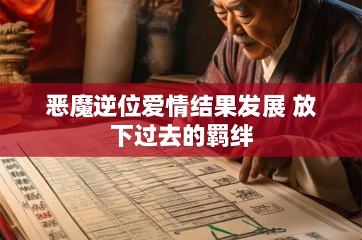 恶魔逆位爱情结果发展 放下过去的羁绊