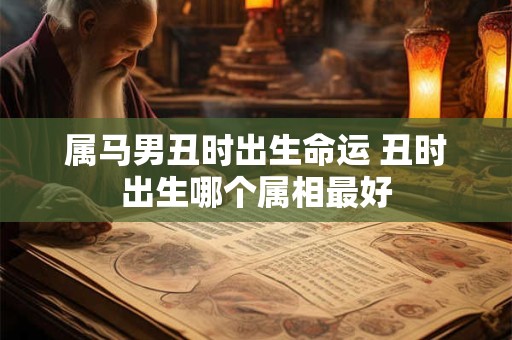 属马男丑时出生命运 丑时出生哪个属相最好