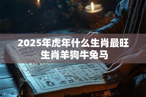 2025年虎年什么生肖最旺 生肖羊狗牛兔马
