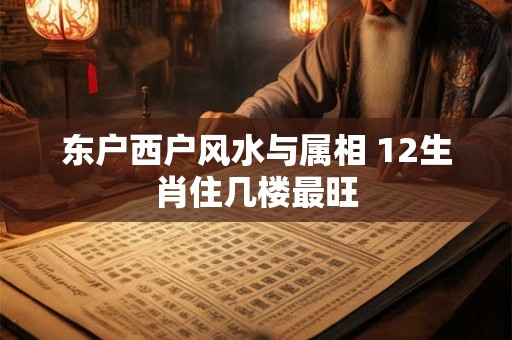 东户西户风水与属相 12生肖住几楼最旺